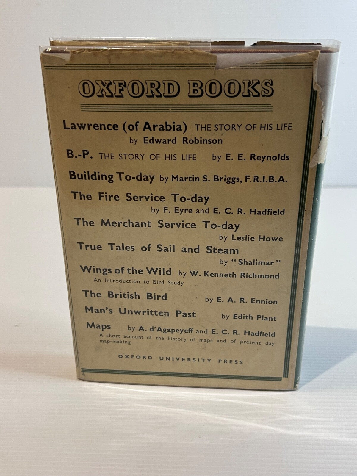 The Story of Kingsley Fairbridge 1945 HC DJ Oxford 6th Impression Rhodesia