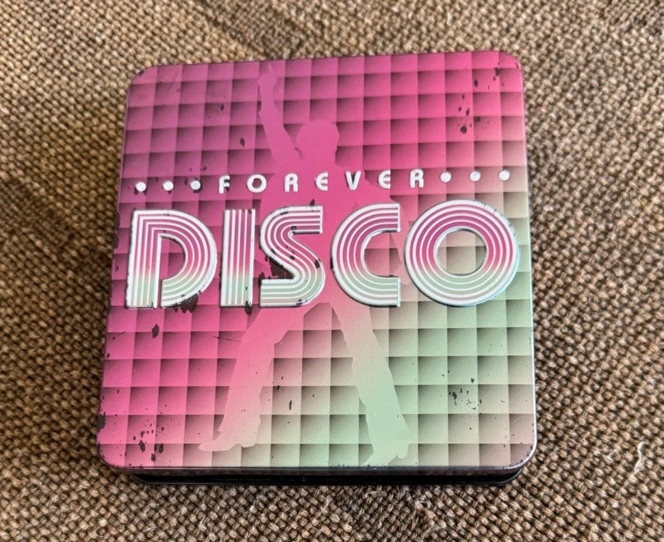 Forever Disco | 3CD Compilation Box Set Metal Tin | Bee Gees Donna Summer YMCA