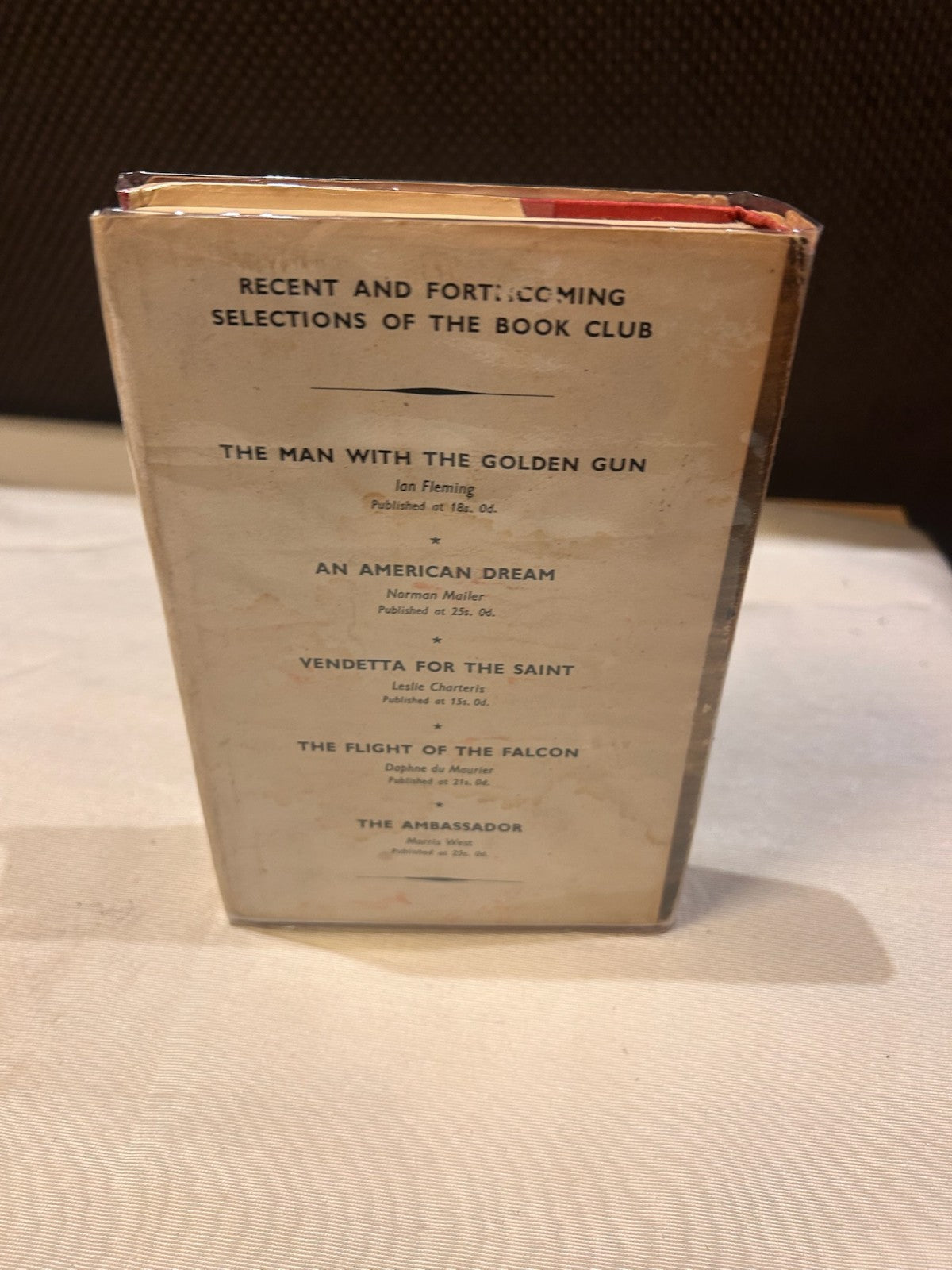 The Pillow Fight – Nicholas Monsarrat | Vintage Hardcover Book Club Edition