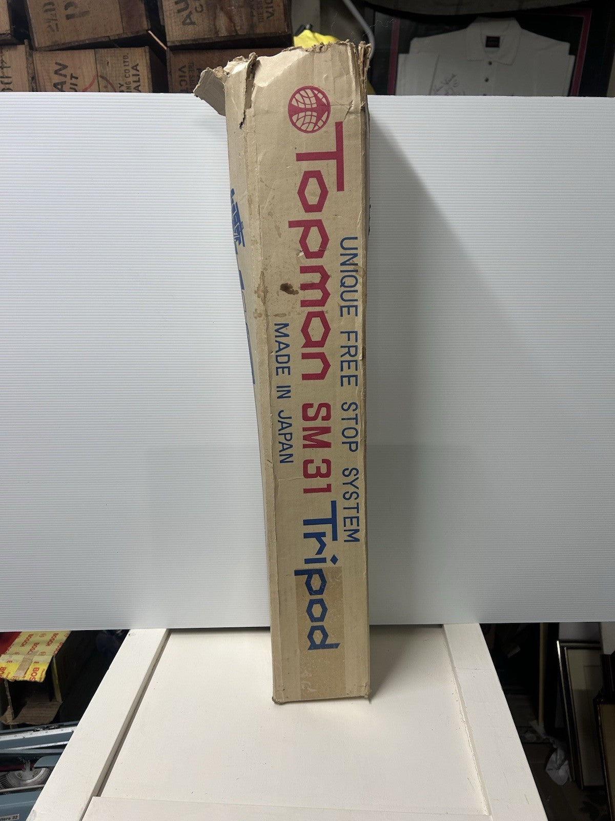 Topman SM31 Tripod 1980s HC Japan Free‑Stop Pan/Tilt Vintage Photography Gear