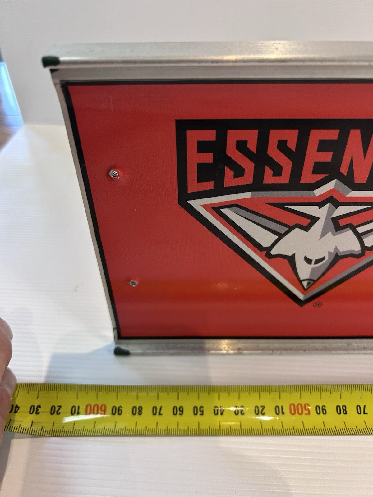 Essendon Bombers 2000 Premiers Street Sign AFL Collectible 60x15cm