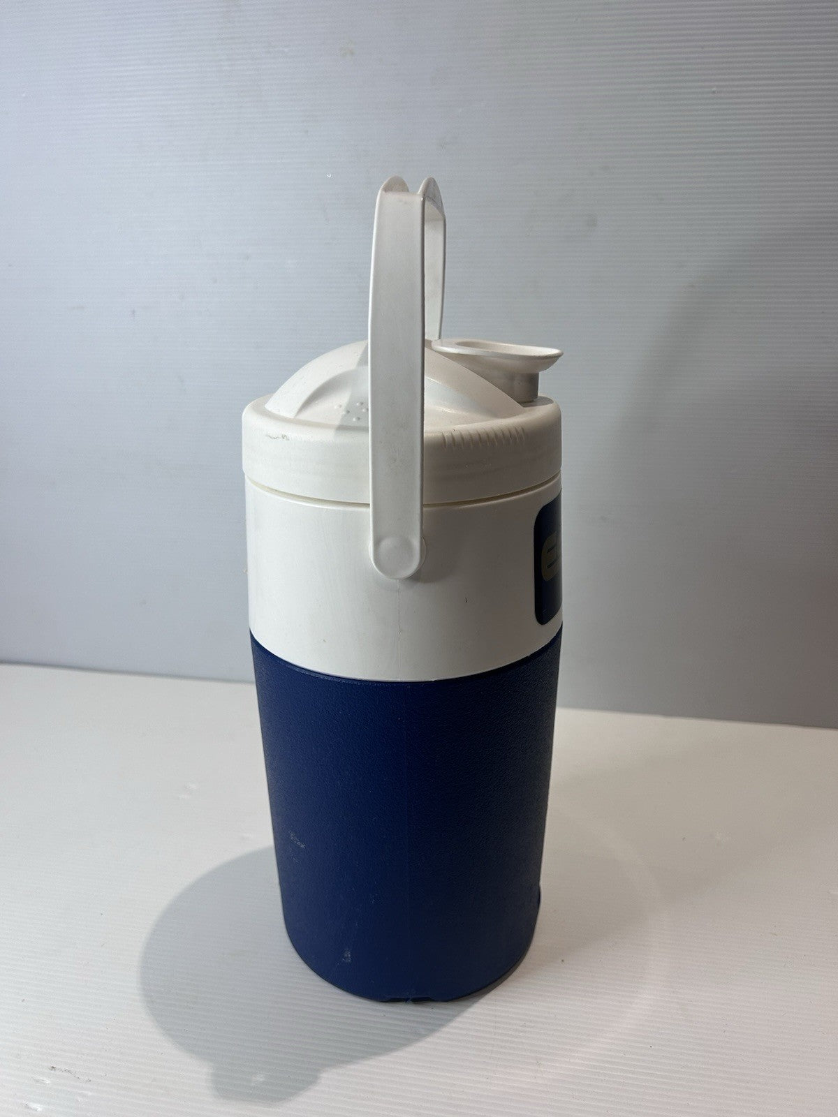 Vintage Esky by Nylex 1L Thermos Jug Blue White Made in Australia Cooler