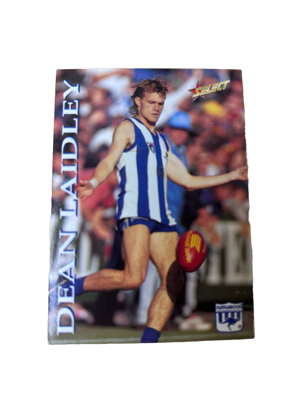 1995 Select series 1 common card 34/250 Dean Laidley - Kangaroos
