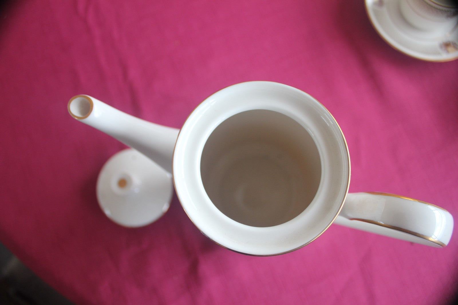 Noritake Chesterfield 7090 Coffee Service – 6 Cups Saucers Pot Sugar Japan