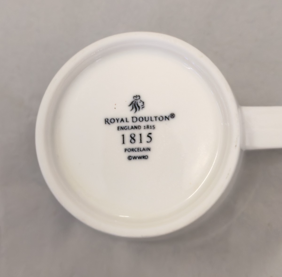 Royal Doulton 1815 Line - White Porcelain Cups, Plates & Bowls (Set for 2)