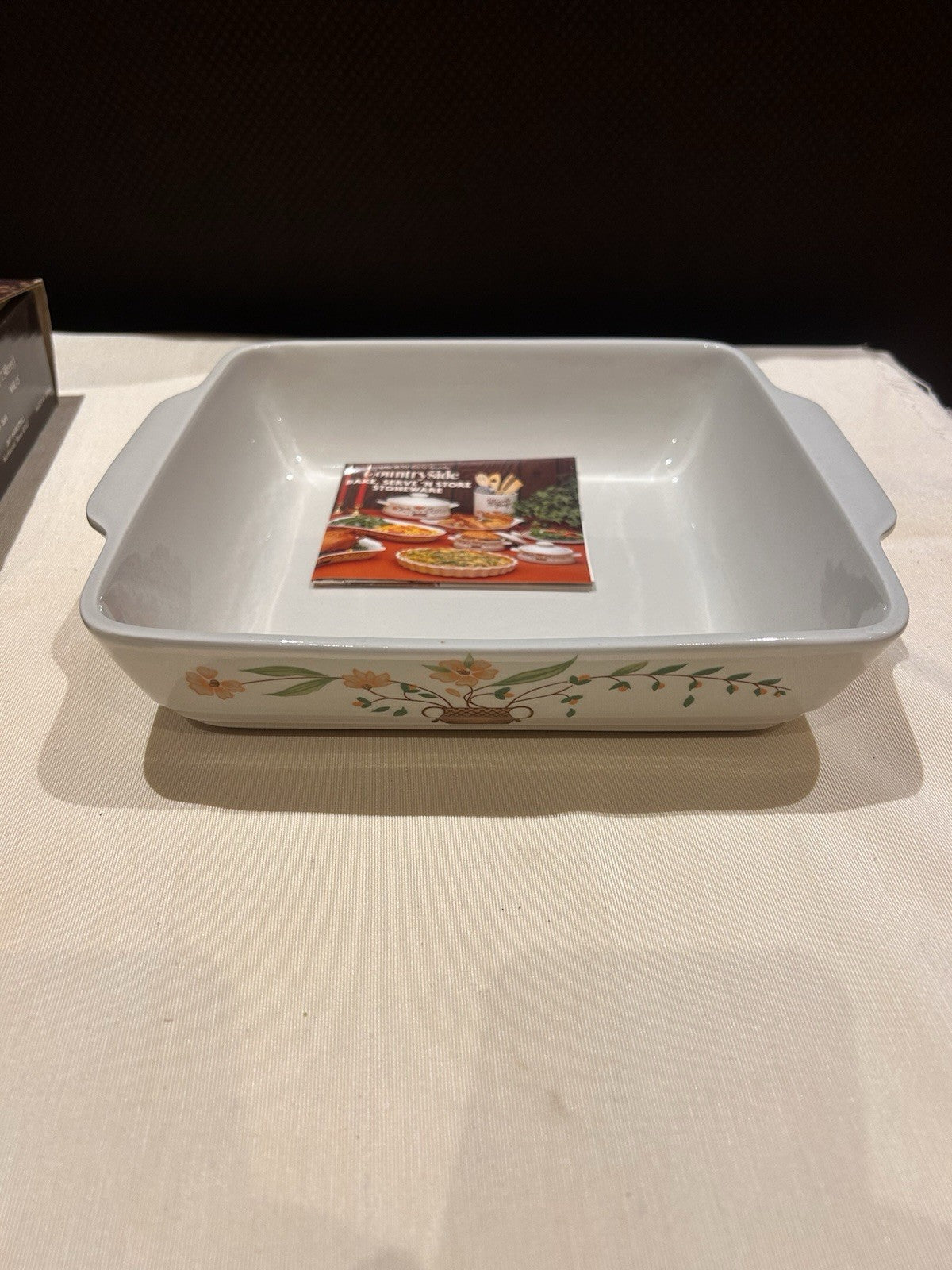 Vintage Countryside Stoneware Collection Baking Dishes – Japan – Boxed (1985)