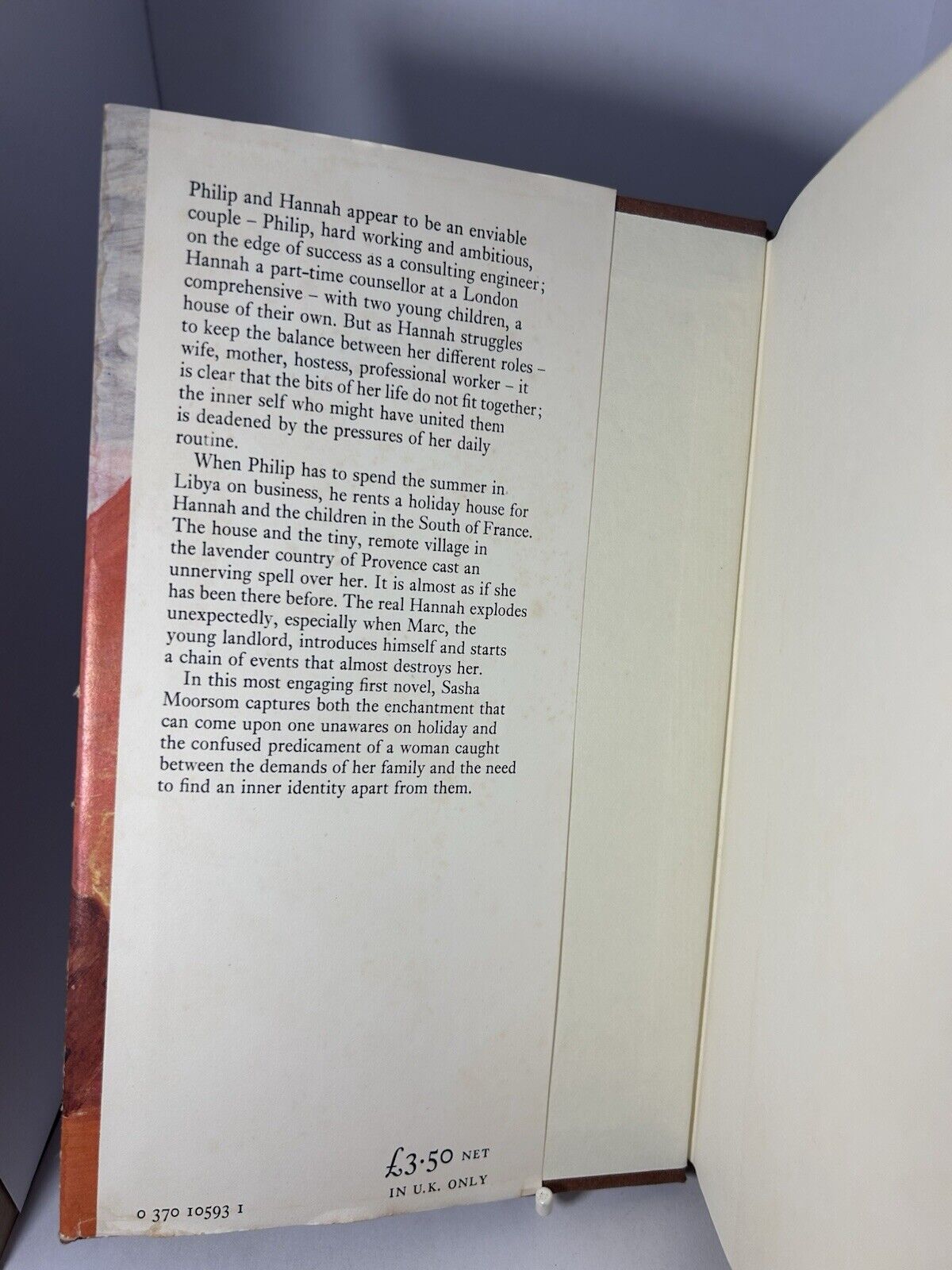 A Lavender Trip By Sasha Moorsom First Edition 1976
