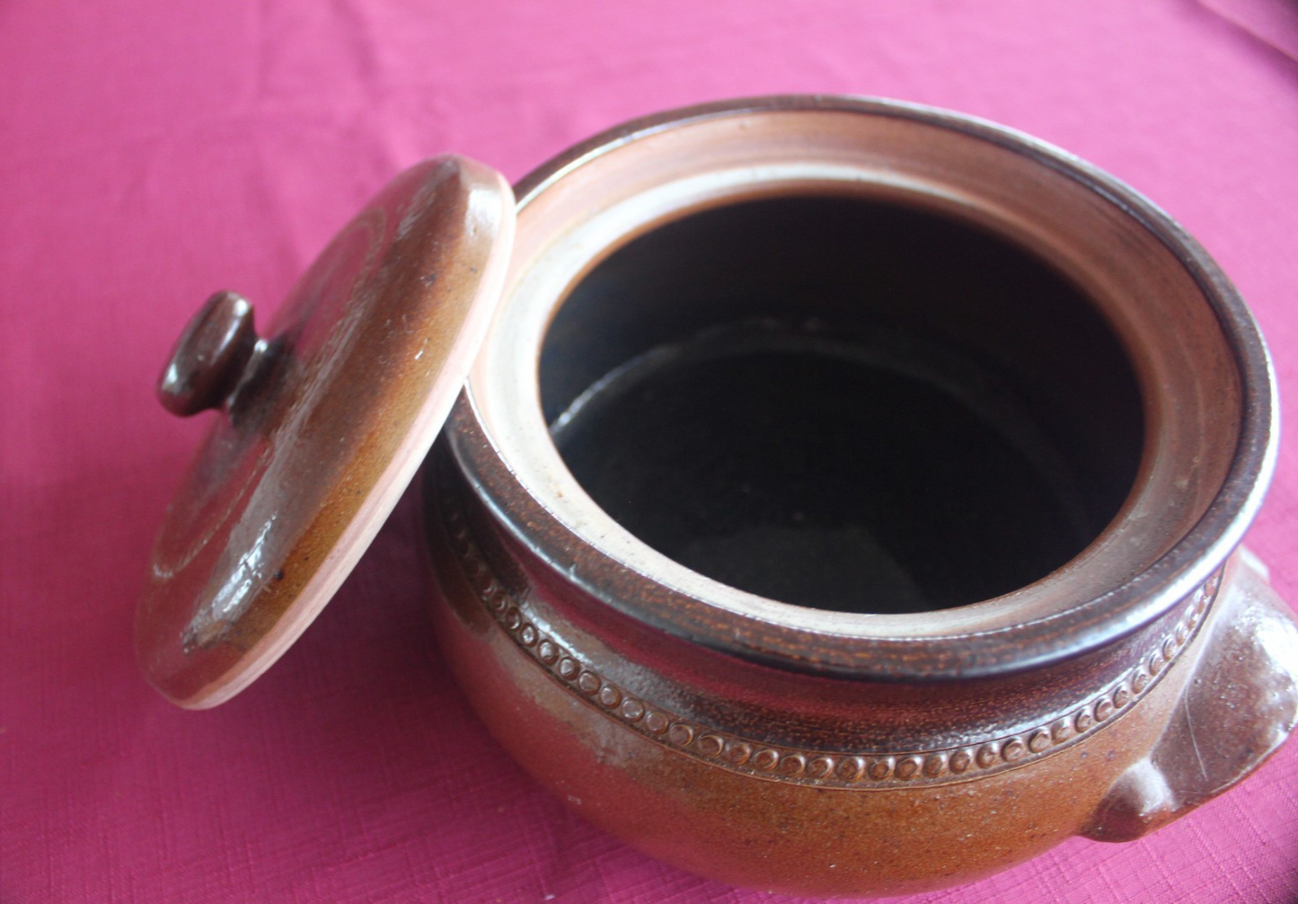 Vintage Bendigo Pottery Lidded Casserole – Australian Stoneware