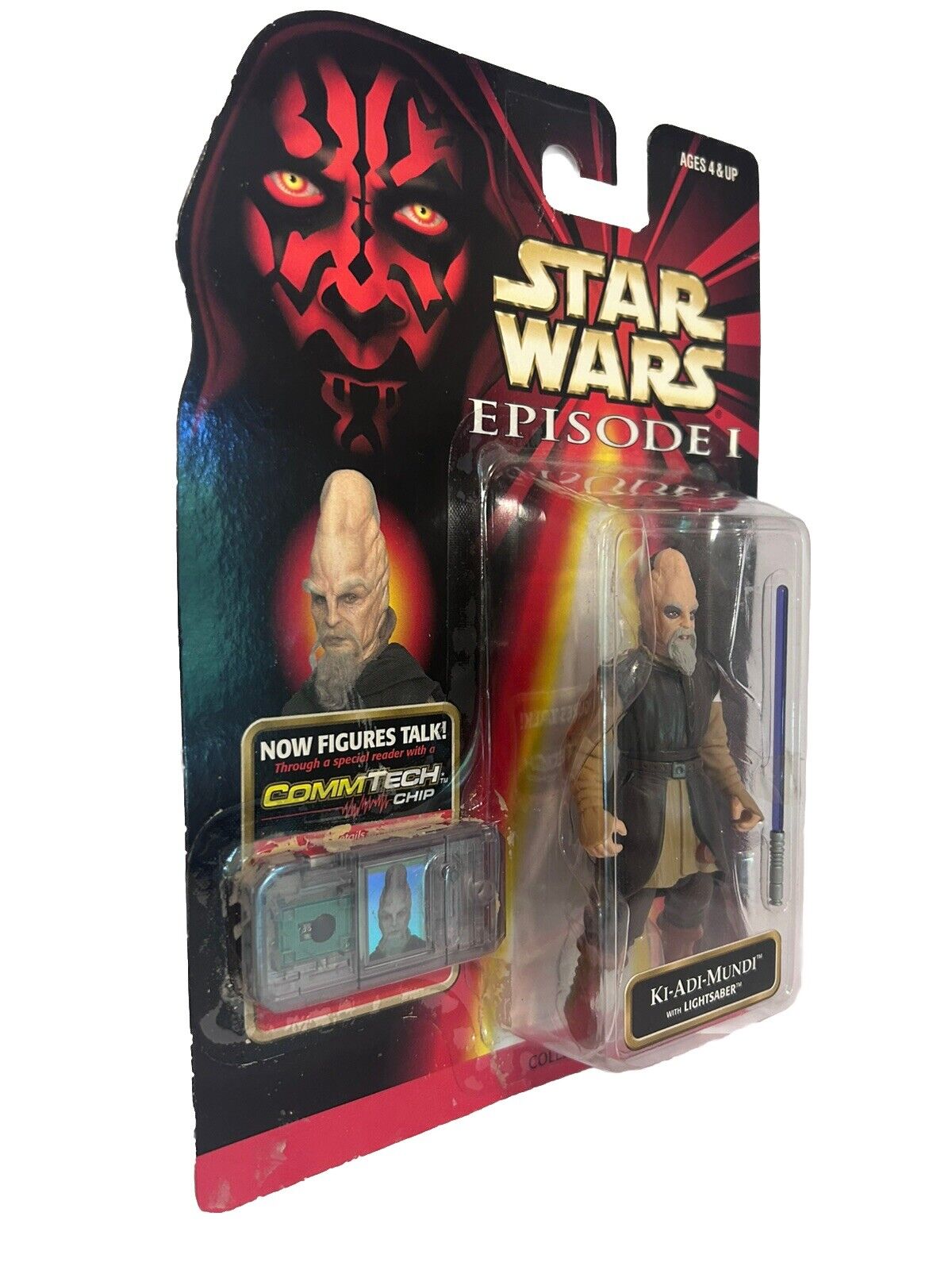 Ki-Adi-Mundi Lightsaber Kenner Hasbro Star Wars Episode 1 Action Figure