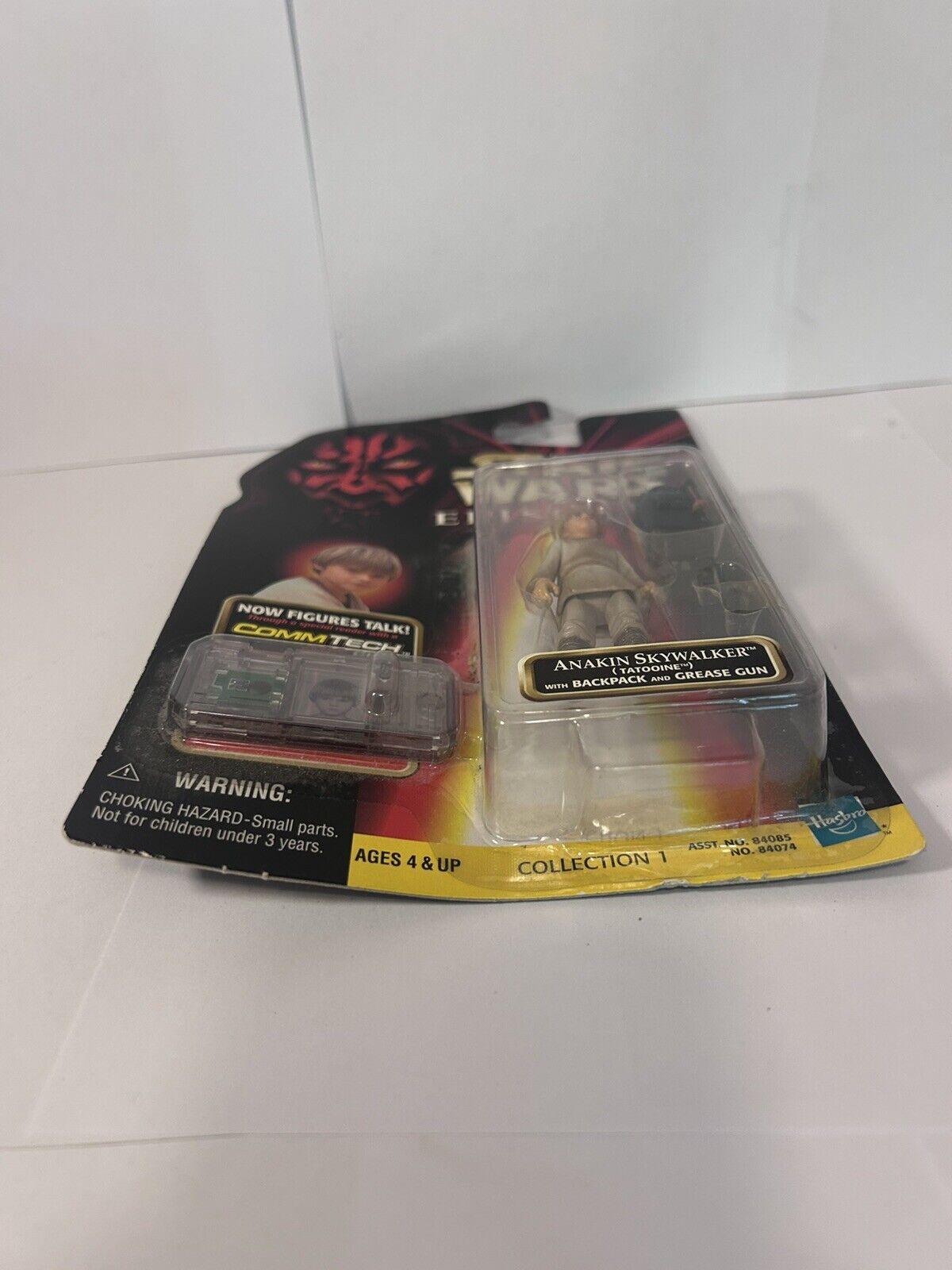 Star Wars Anakin Skywalker (Naboo) + Comlink Unit. Episode 1. NIB. VINTAGE item