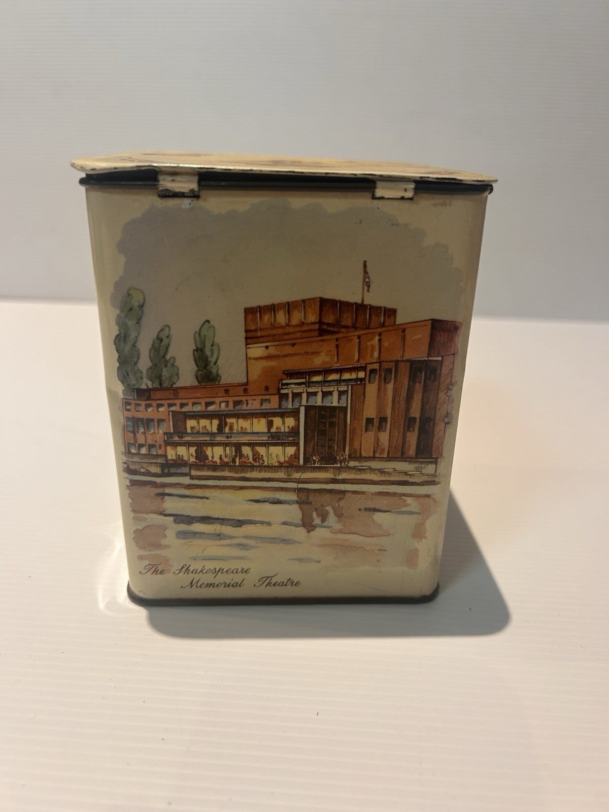 Vintage Riley’s Toffee Tin – Globe & Shakespeare Memorial Theatres Halifax UK