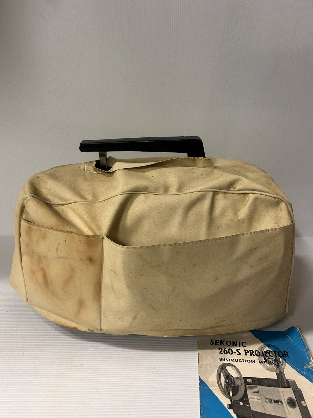 Sekonic 260-S Super 8 Projector Vintage Japan w/ Manual & Case – Untested