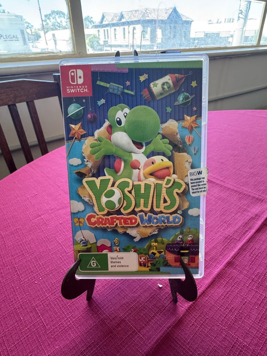 Yoshi’s Crafted World Nintendo Switch – Complete w Case & Game Card | 2019