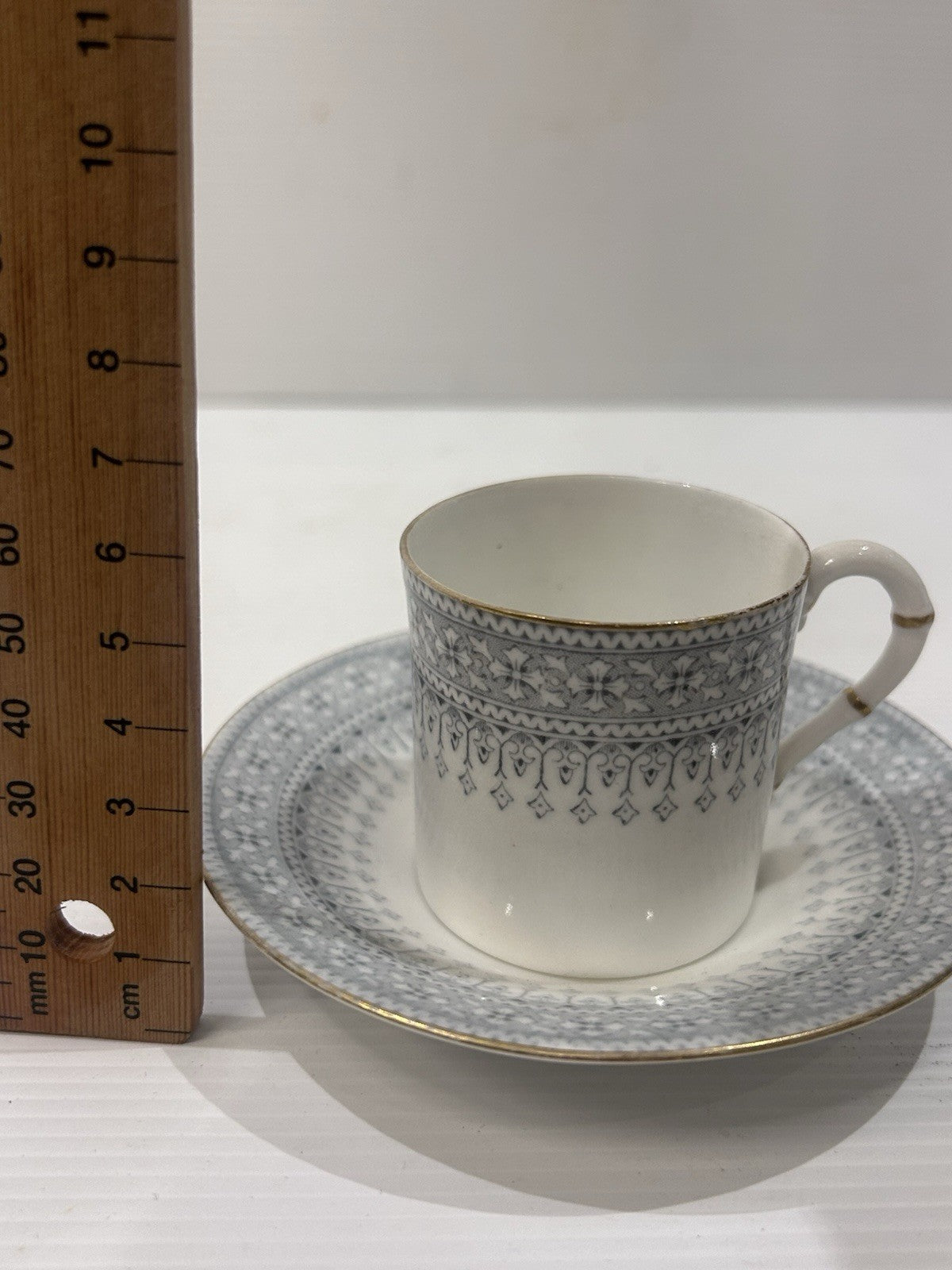 Royal Worcester Demitasse Cup & Saucer Thomas Webb Melbourne c1930s