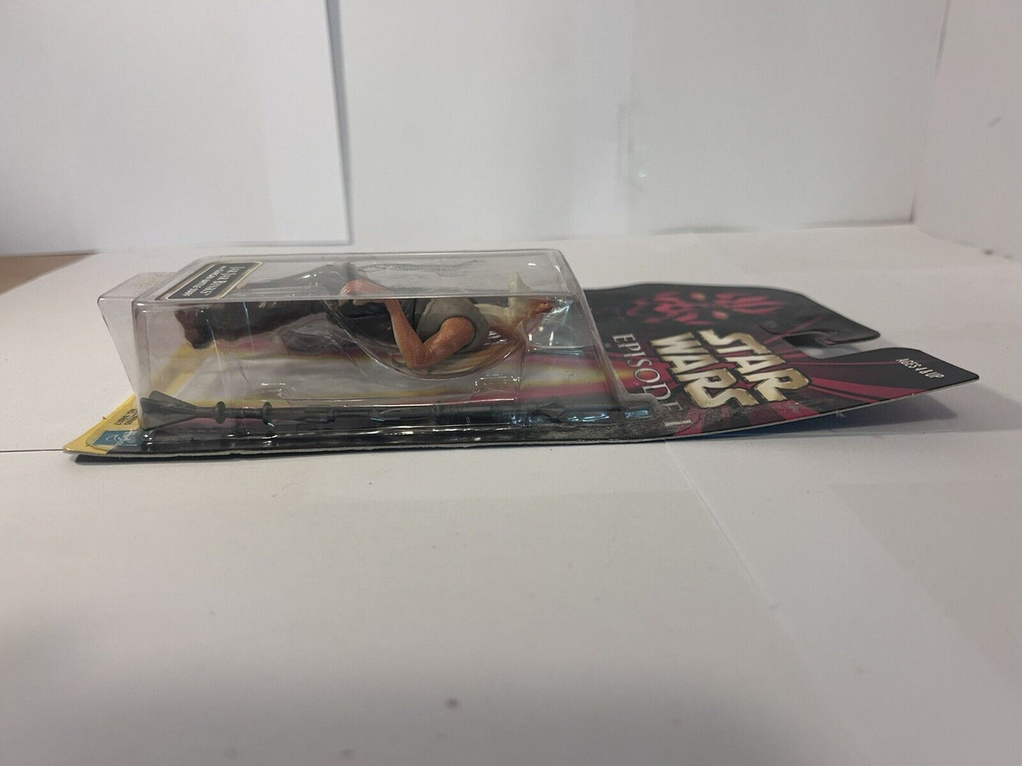 Star Wars Jar Jar Binks with Battle Staff. Episode 1. BRAND NEW. VINTAGE item