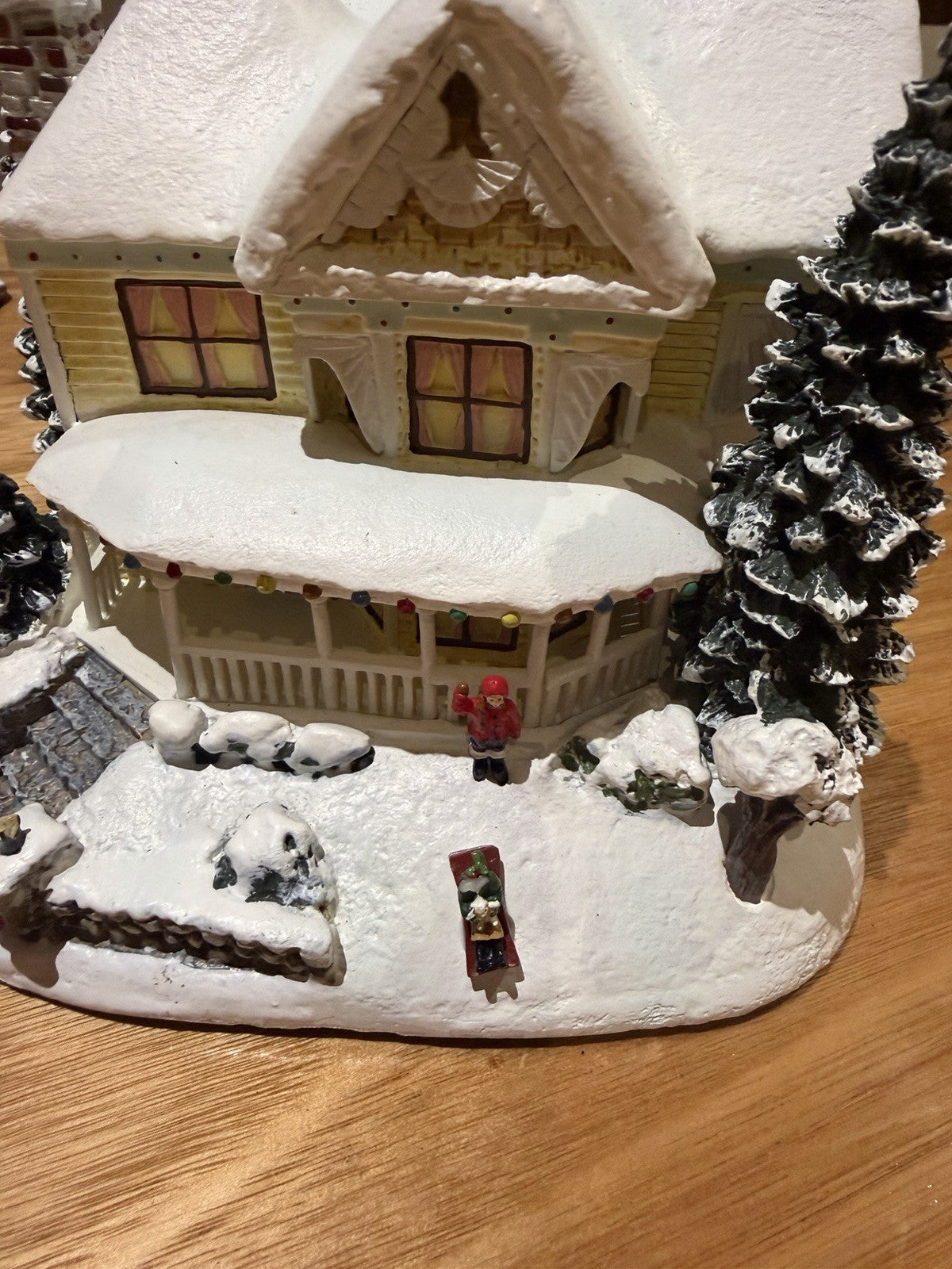 Thomas Kinkade Hawthorne Village Victorian Homestead House 2001 No Cord