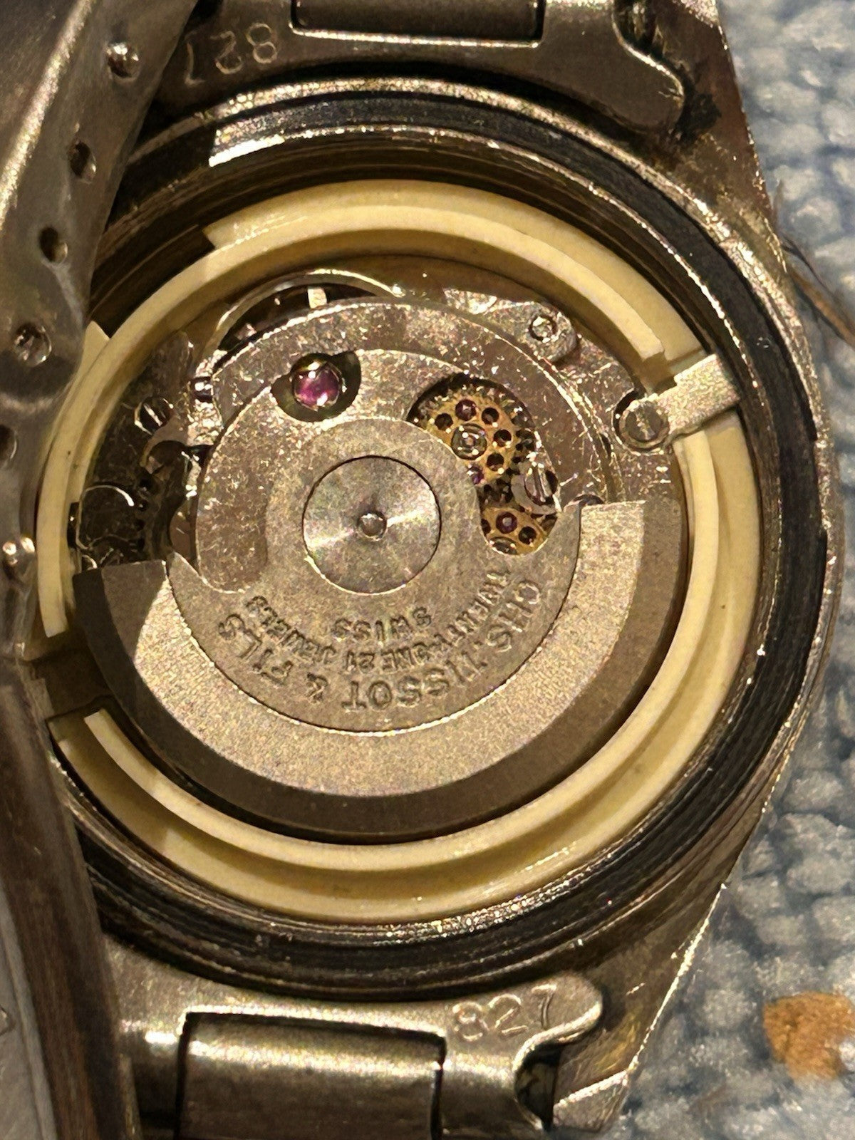 Vintage 1970s Tissot T12 Ladies Automatic Mechanical 120m SS Watch 38556