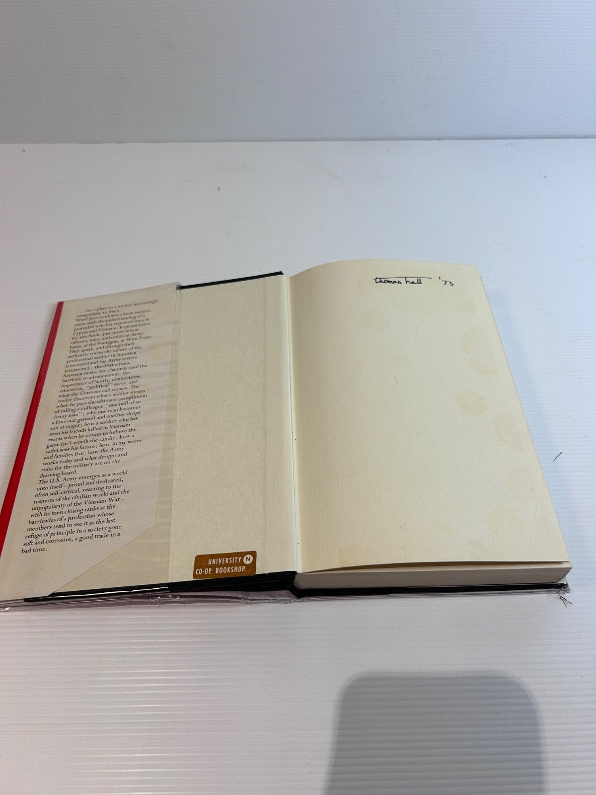 Military Men Ward Just 1st UK Ed 1972 HC DJ Vietnam War US Army Profiles