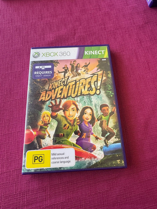 Kinect Adventures! -  Xbox 360 PAL – Complete with Manual - 2010