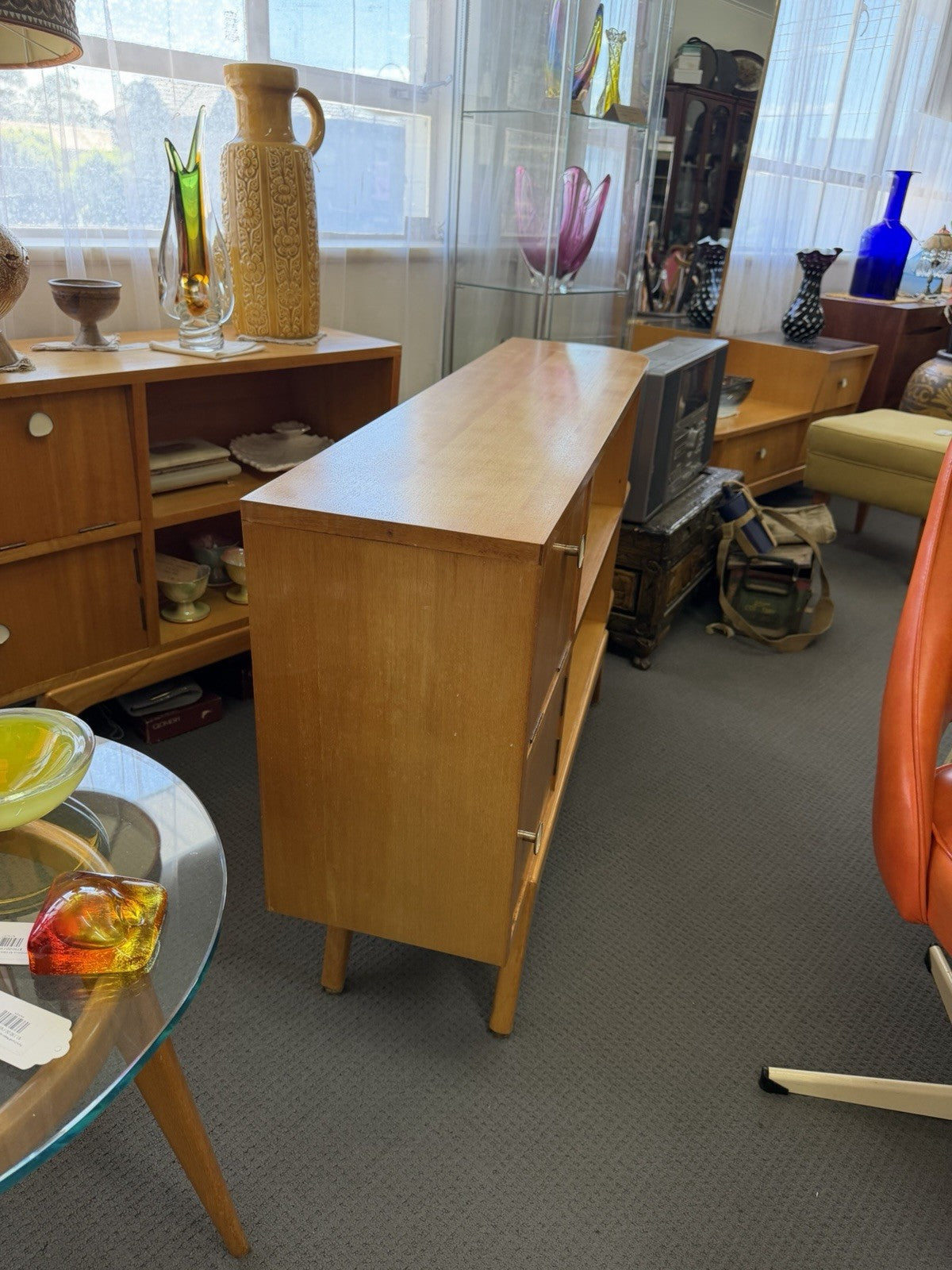 Dario Zoureff Cabinet Bookcase Australian MCM Late 1950s Early 1960s
