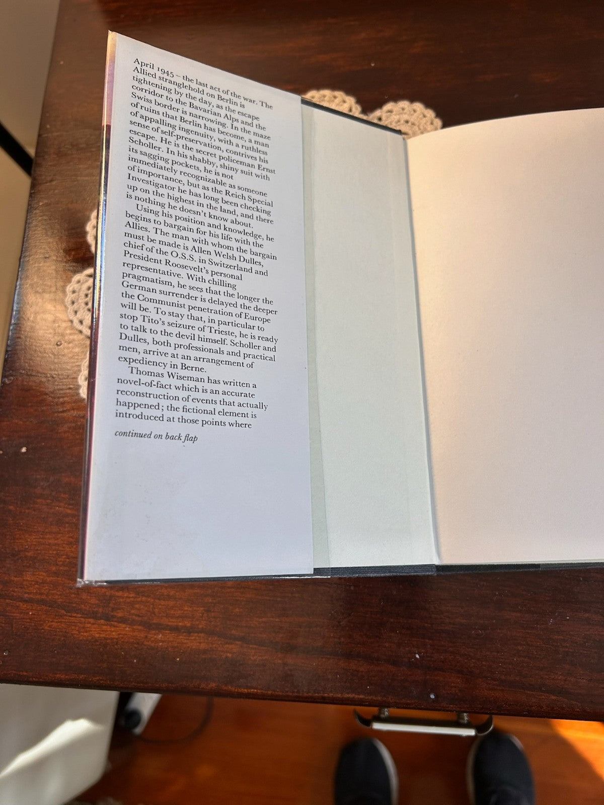 The Day Before Sunrise - Thomas Wiseman (1976) - Vintage Hardcover Book