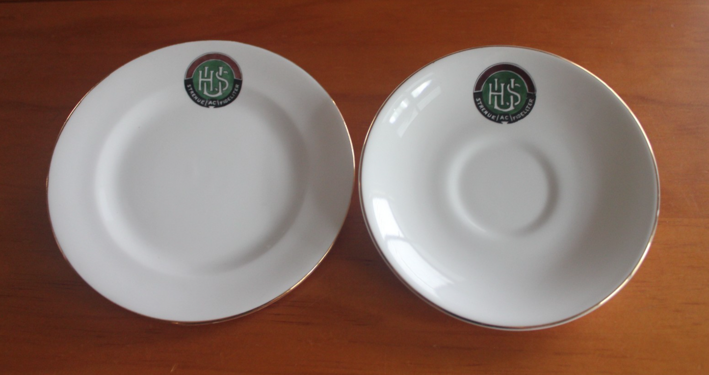 Royal Grafton Bone China Trio University High School 1965 UHS Crest