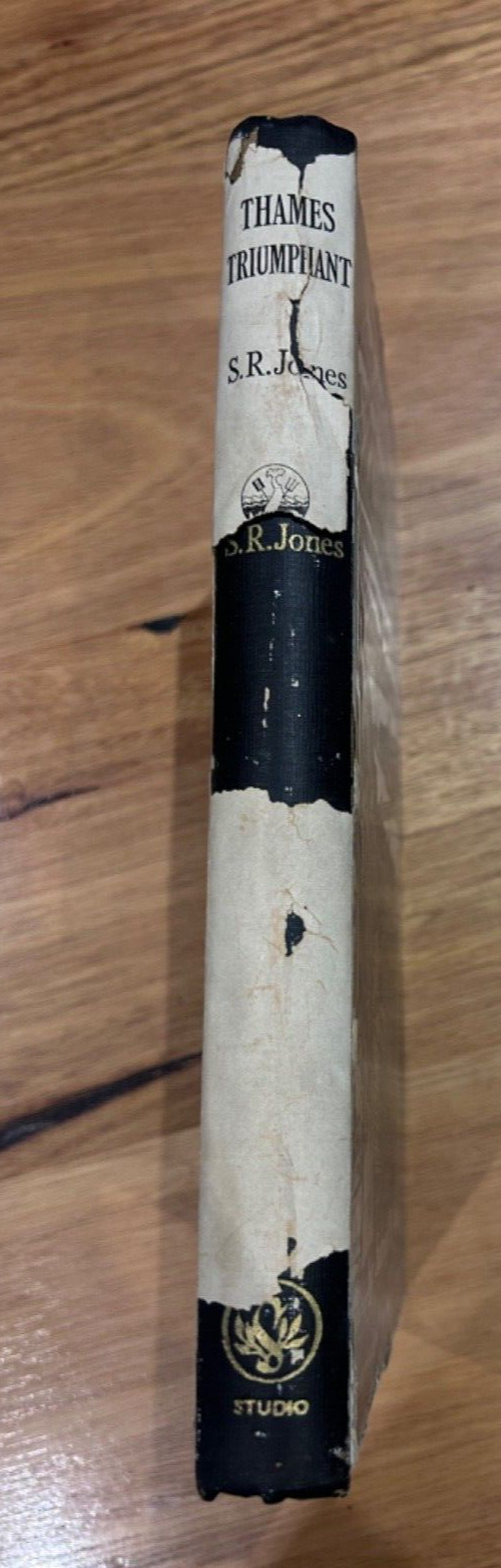 Thames Triumphant by Sydney R. Jones - 1947 3rd printing dust jacket hard cover