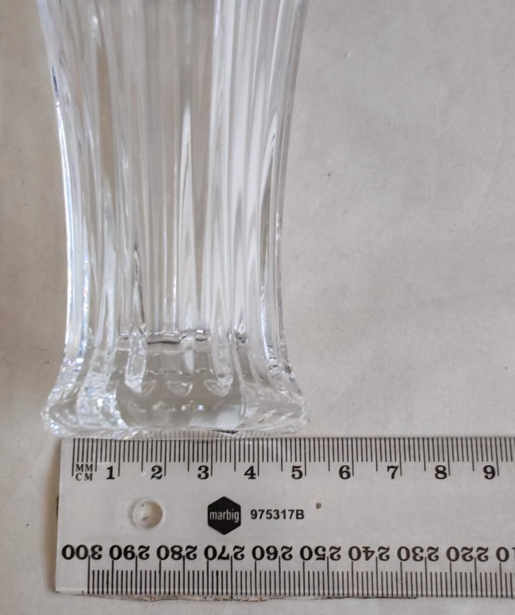 Vintage Mikasa Crystal Salt & Pepper Shakers – Set of Four