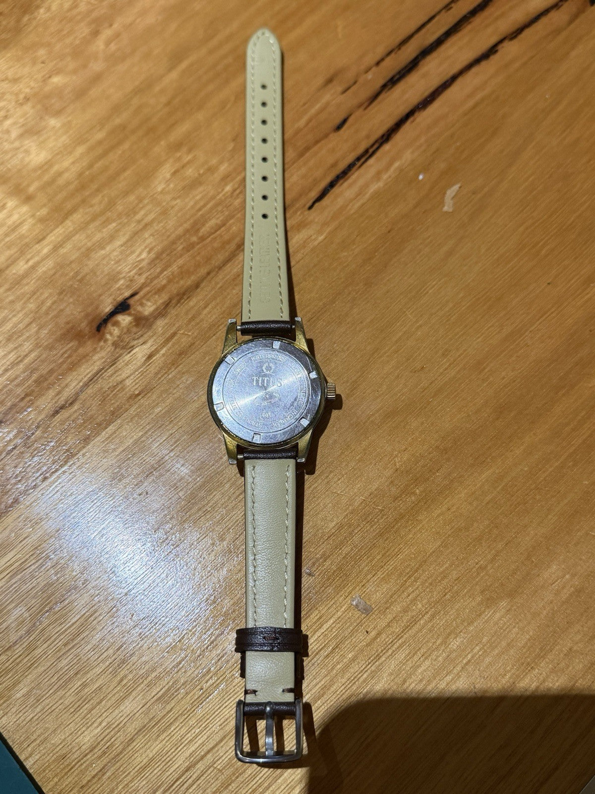 Vintage TITUS De Luxe 21 Jewels Swiss Mechanical Wristwatch – Running – c1950s