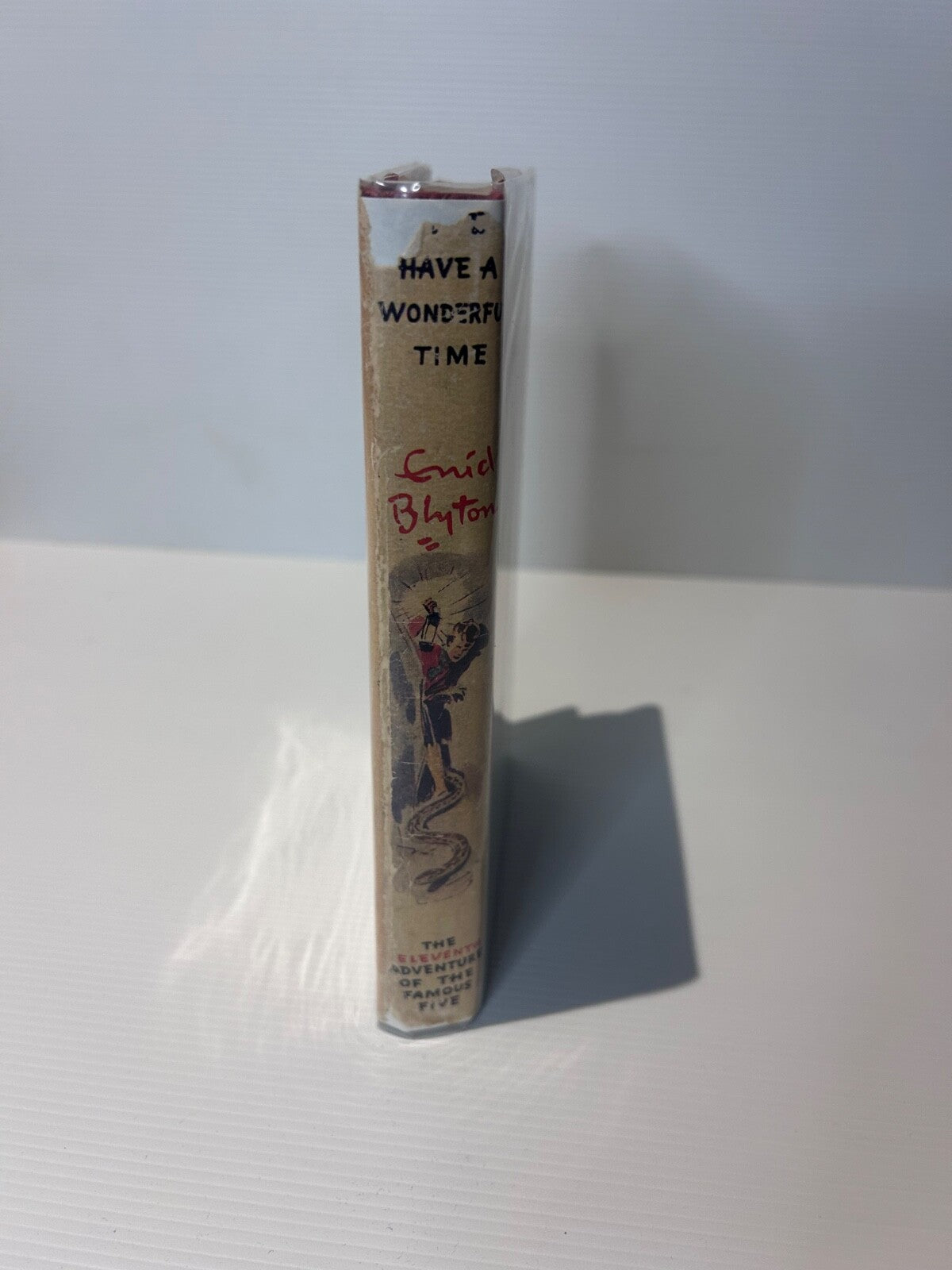 Five Have a Wonderful Time Enid Blyton 1953 H&S 2nd Impression HC DJ 11th Famous