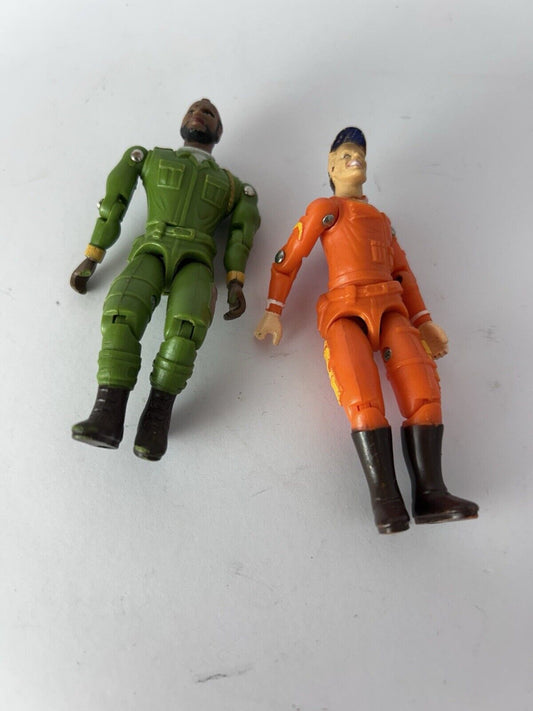THE A-TEAM  MURDOCH And BA 1983 Action Figures 3.75" loose tv show 80s