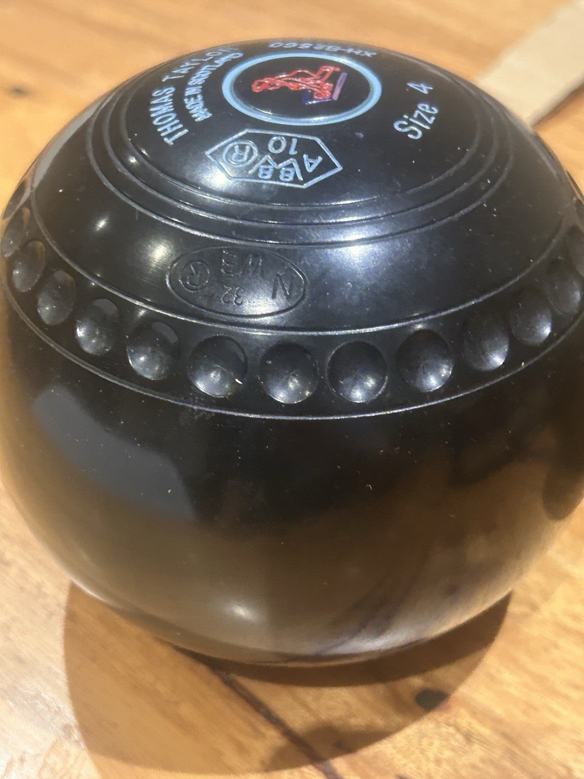 Taylor Vector Size 4 X-Heavy Lawn Bowls Approved 2032 Dual Stamp Boxed