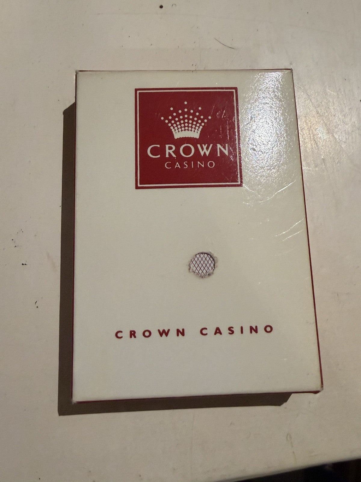 Crown Casino Melbourne Used Playing Cards Original Galleria WTC 1990s Souvenir