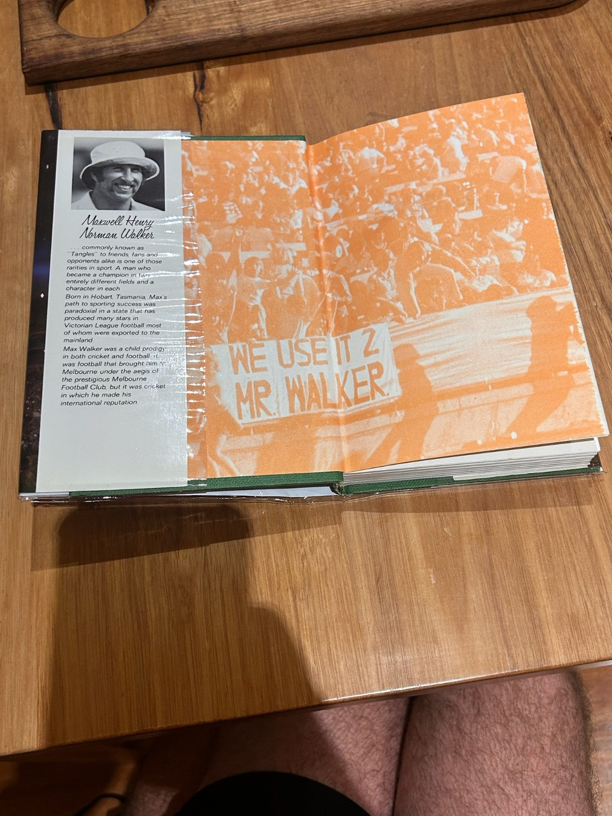 Cricketer at the Crossroads by Max Walker | 1978 First Edition Hardcover |