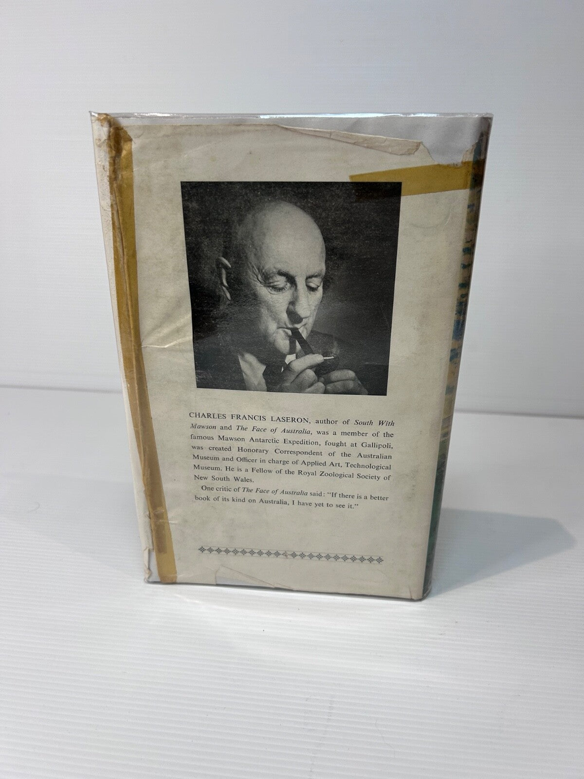 The Face of Australia Charles F Laseron 1954 HC DJ Angus & Robertson 2nd Ed