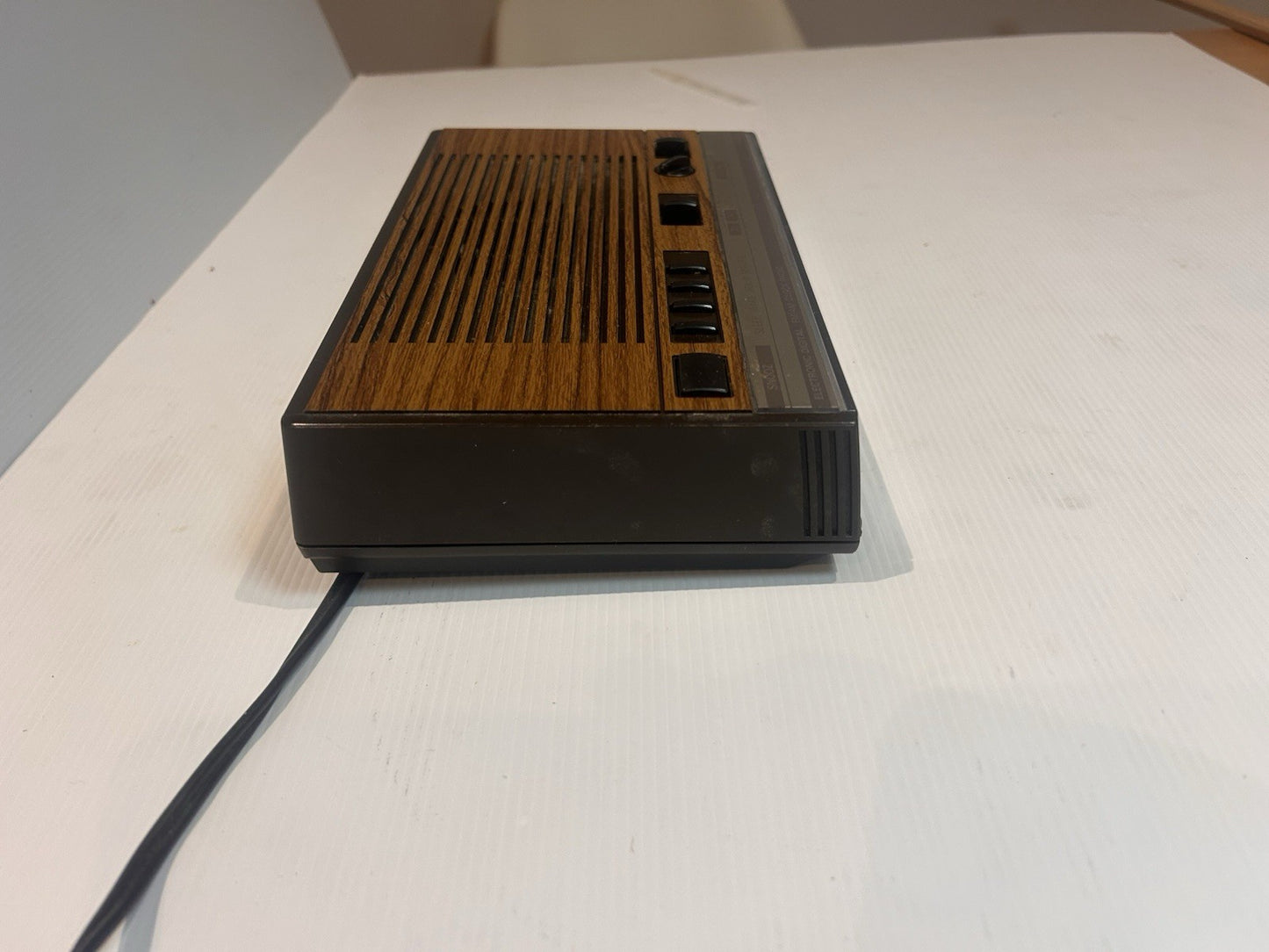 Vintage GE General Electric AM/FM Digital Clock Radio 7-4624B Clean Working