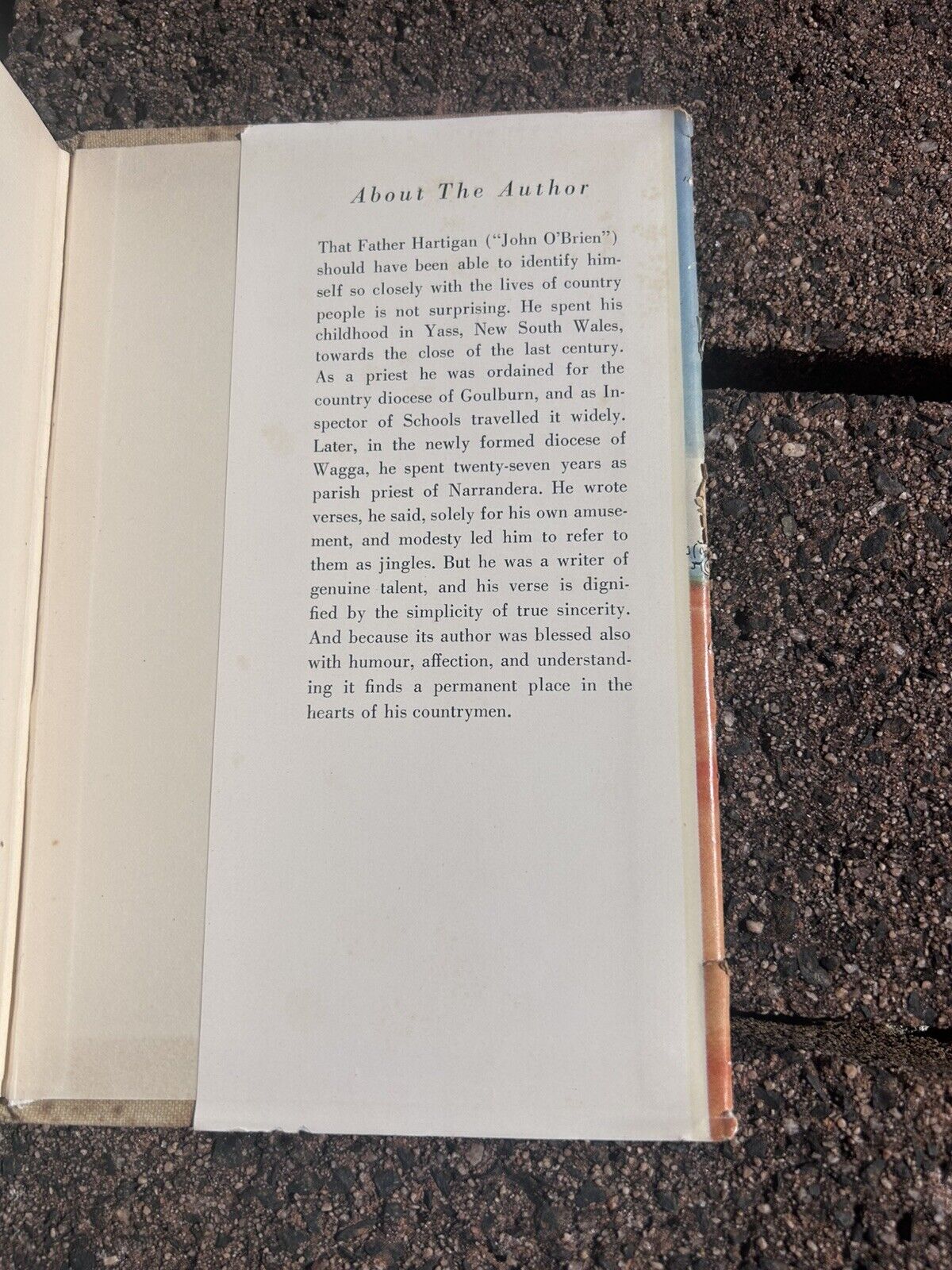 JOHN O'BRIEN. THE PARISH OF ST MEL'S. HARDCOVER WJACKET. 1954 First Edition RARE