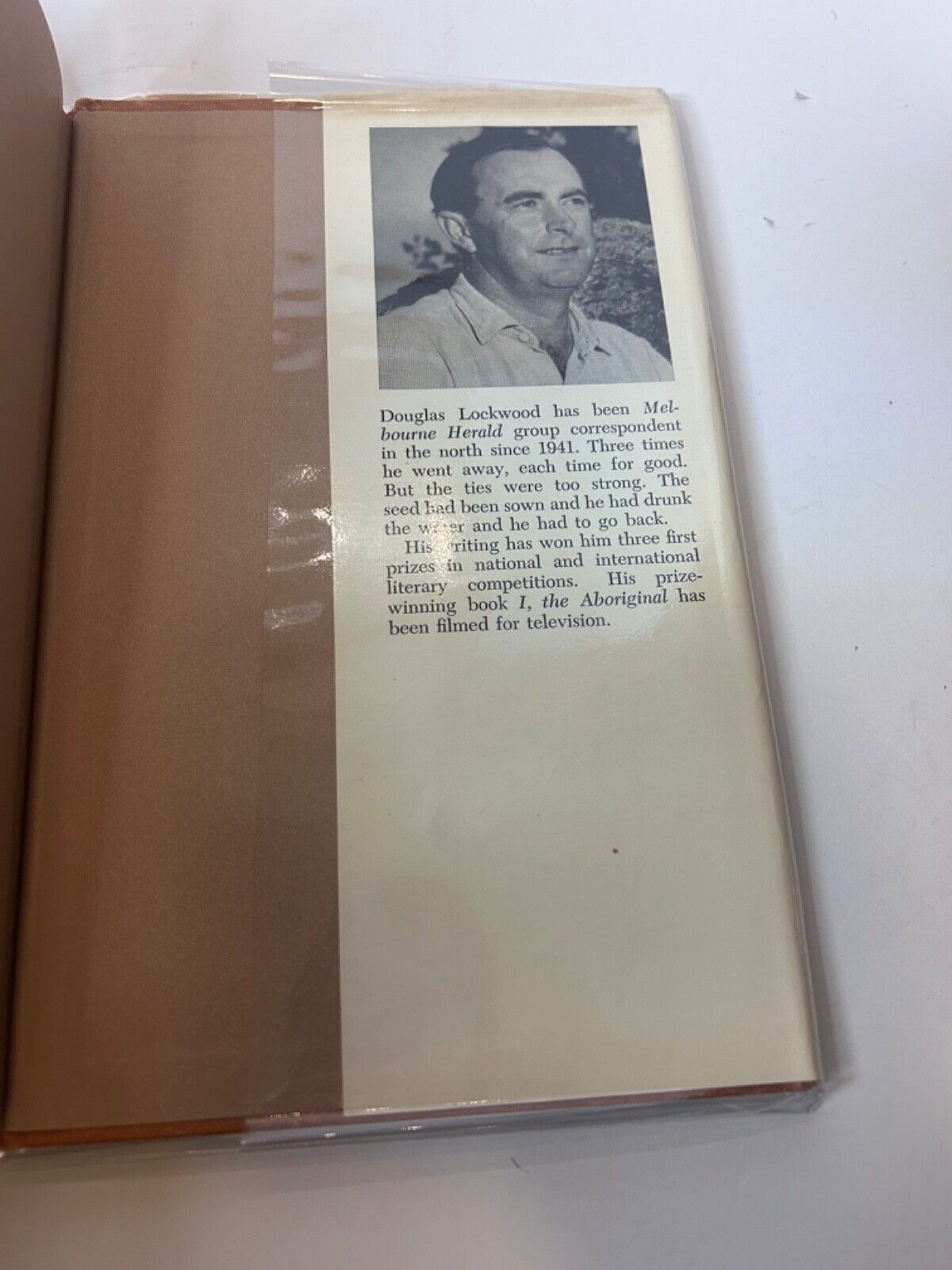 Up The Track - Douglas Lockwood - I The Aboriginal   HC/DJ - First Edition  1964