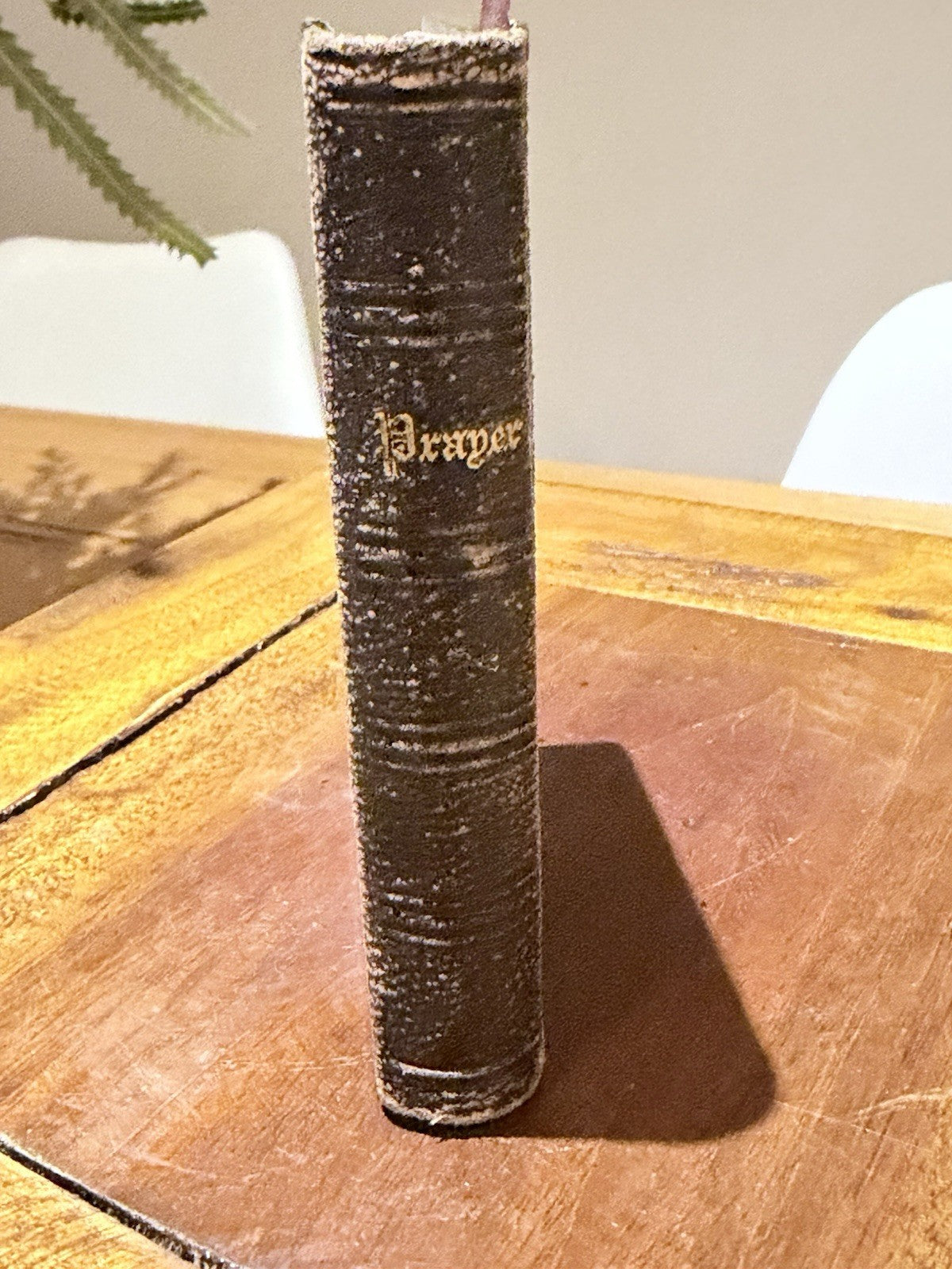 Antique 1862 Book of Common Prayer Miniature Leather Brass Clasp Eyre London 