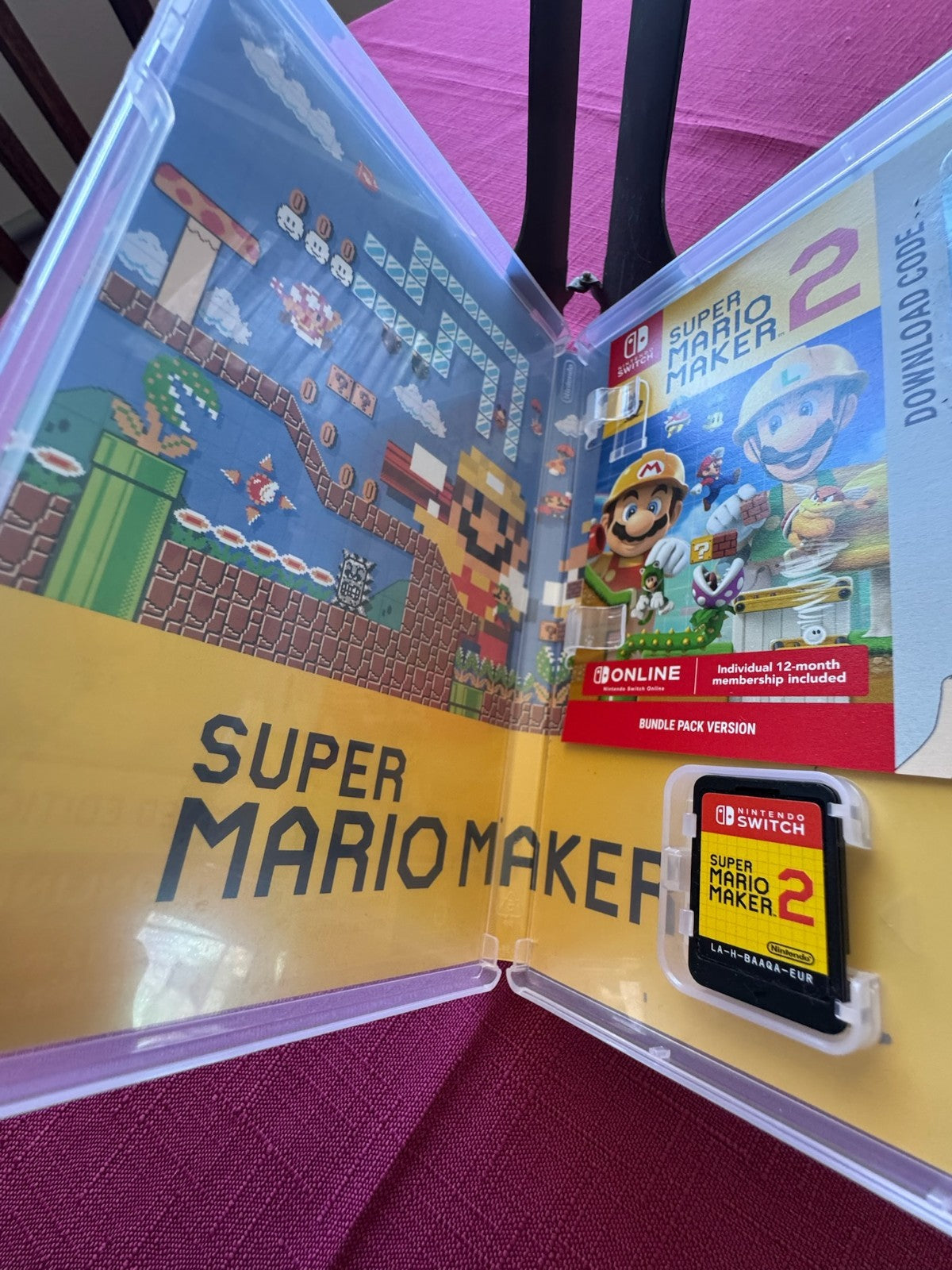 Super Mario Maker 2 Nintendo Switch PAL - Region Free – Limited Edition | 2019