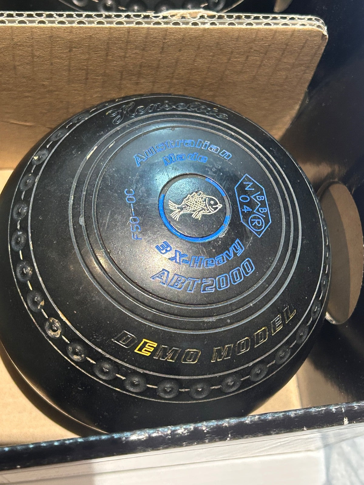 Henselite ABT2000 Lawn Bowls Set of 4 – Rare Demo Model – 3X Heavy