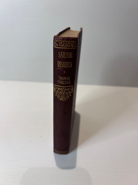 Sartor Resartus Thomas Carlyle HC Collins Clear-Type Press 268pp c.1900s