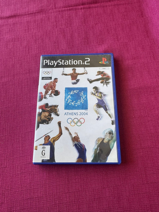 Athens 2004 Olympic Games PS2 PAL – Official Olympics Game – Complete w/ Manual