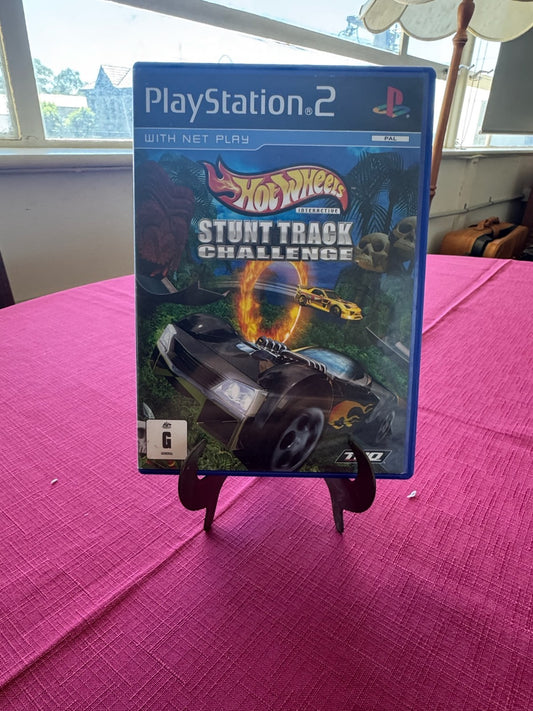 Hot Wheels Stunt Track Challenge PS2 PAL – Racing Game – 2004