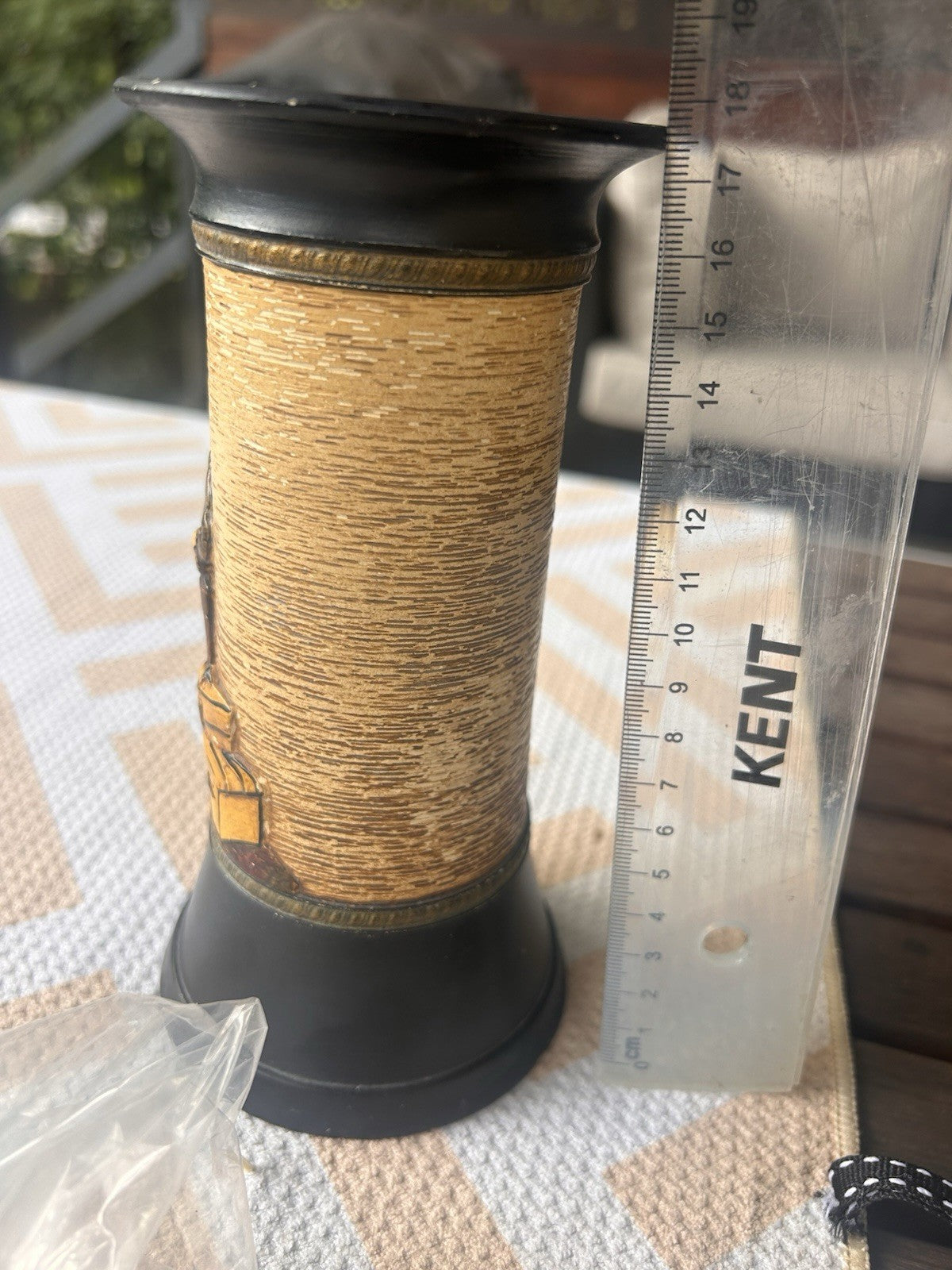 Bretby Pottery Sam Weller Dickens Ware Style Vase England c1921–24 18cm