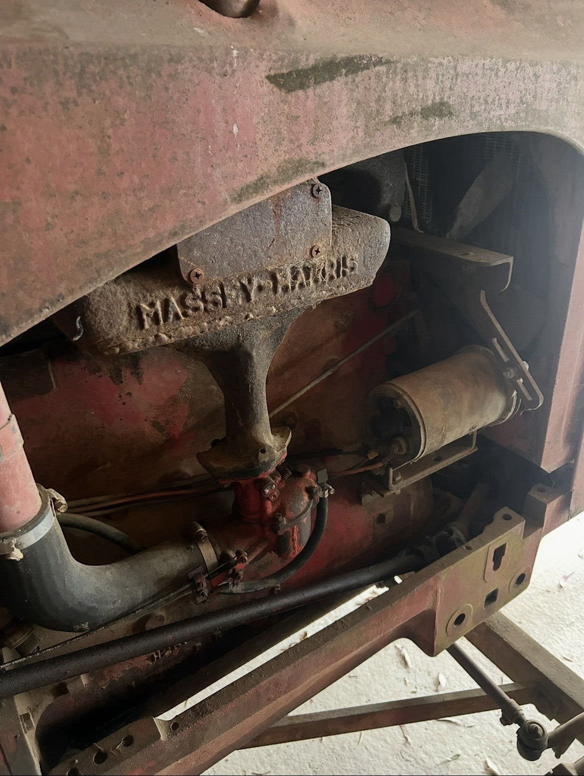 Australian-Built Massey Harris 44K Vintage Tractor – Petrol, Electric Start