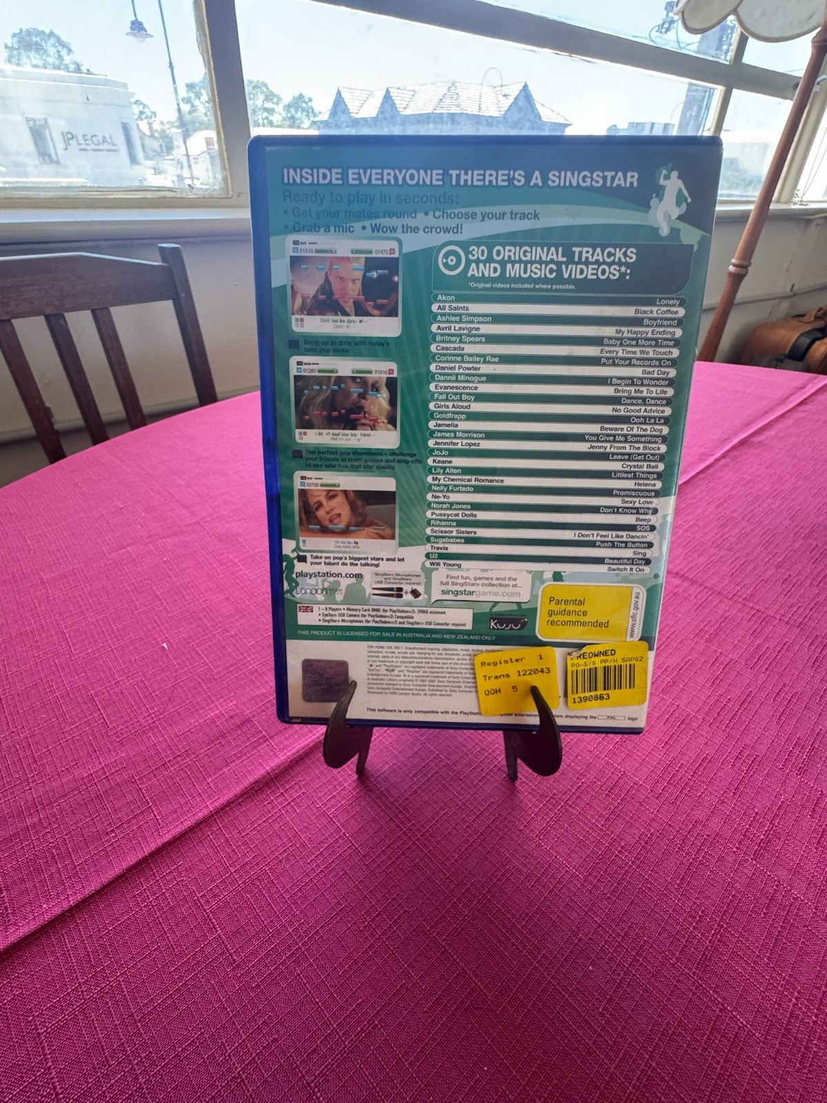 SingStar Pop Hits PS2 PAL – Karaoke Party Game – Complete w/ Manual | 2007