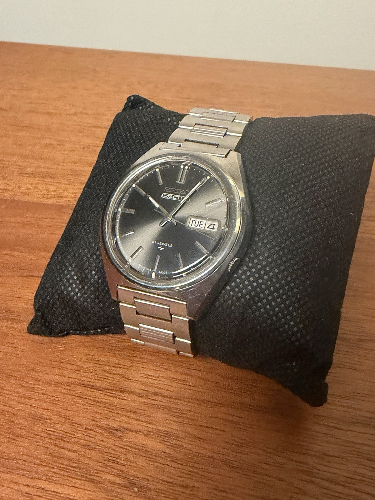Seiko 5 Actus 7019-8010 Auto 21J March 1973 Vintage Men’s Watch Japan