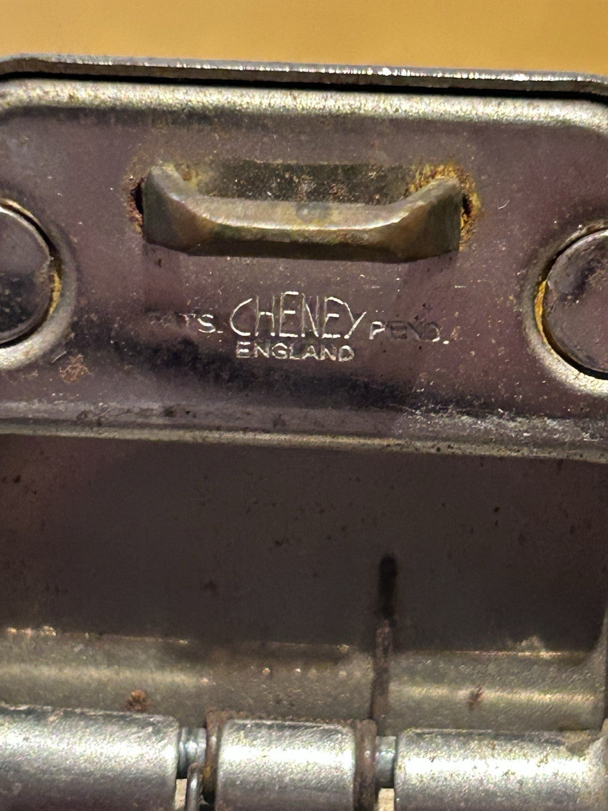 Vintage 1950s P&O Orient Lines Cabin Suitcase Orcades Cheney Latches 54x33cm