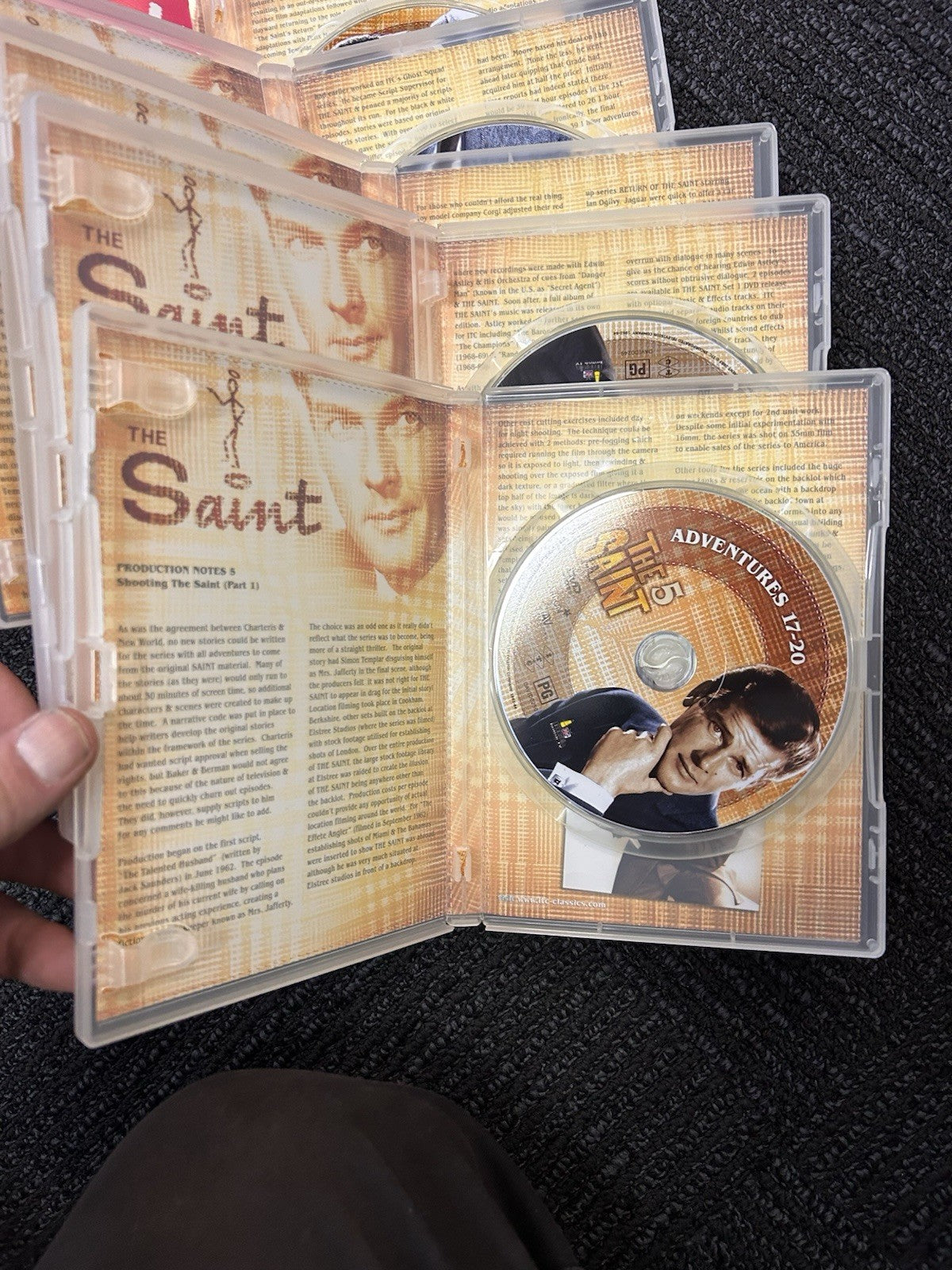 THE SAINT Set 1 Episodes 1-24 Roger MOORE